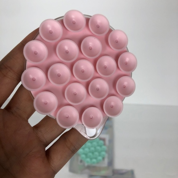 Bundle of 3 NWT silicone suction cup phone mount mag safe pink turquoise - Picture 3 of 5